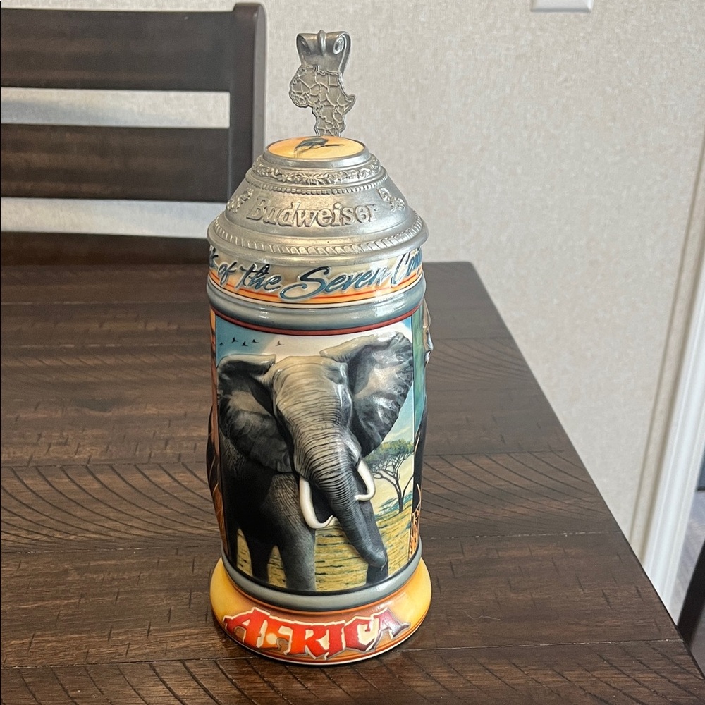 Budweiser Collectible Africa Beer Stein
